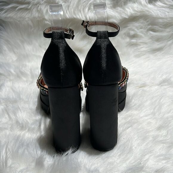 🌸 Fashion Nova No Time For It Platform High Heels. Size 9.  B85 - Picture 9 of 11